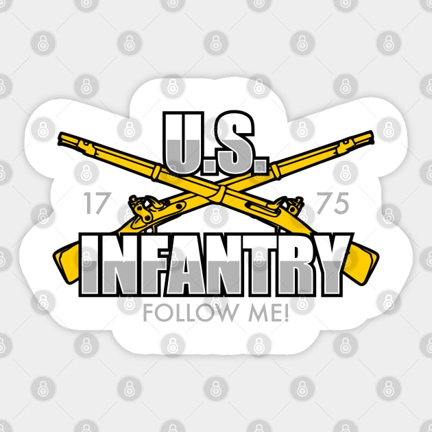 U.S. Infantry Sticker by TCP